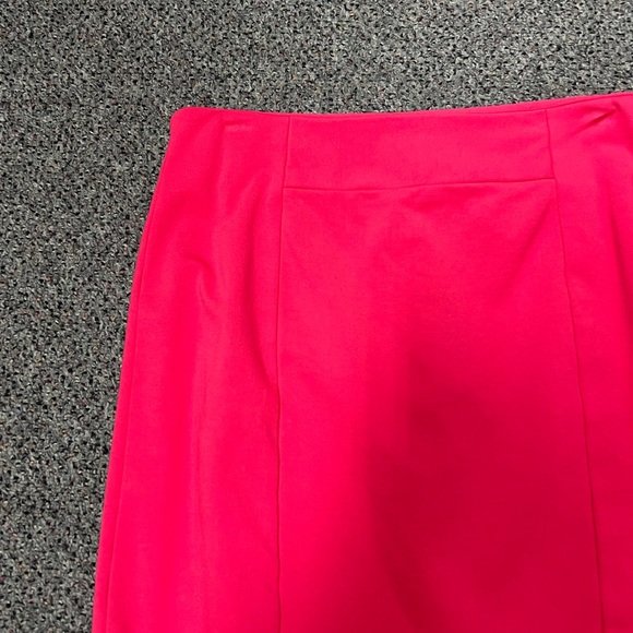GRACE ELEMENTS | Raspberry stretch ponte pencil skirt - Picture 3 of 8
